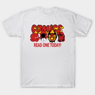 Comics Read One Today (Devils Edit.) T-Shirt